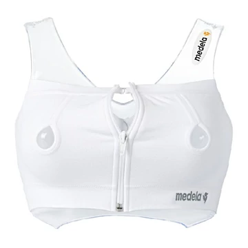 Medela melltartó mellszívó használatához, fehér, méret S / 101038603